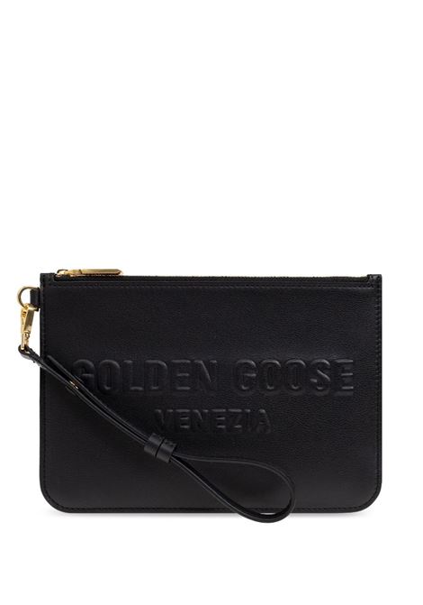 Black  logo-embossed clutch bag Golden goose - unisex GOLDEN GOOSE | GWA00713A00070390100